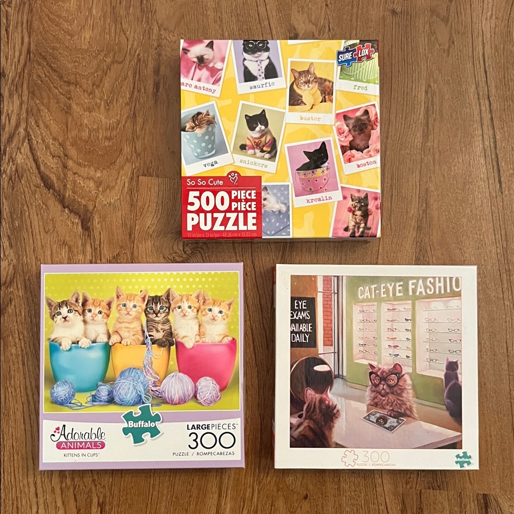 Adorable Cat Puzzles